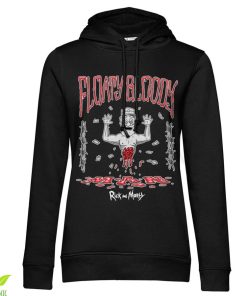 Kvinna Shirtstore | Floaty Bloody Man Girls Hoodie Black