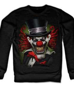 Mann Shirtstore | Crazy Clown Sweatshirt Black