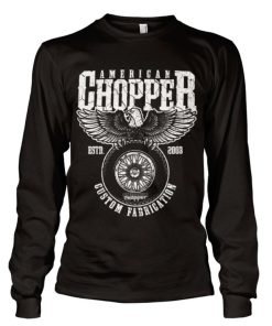 Mann Shirtstore | American Chopper - Custom Fabrication Long Sleeve Tee Black
