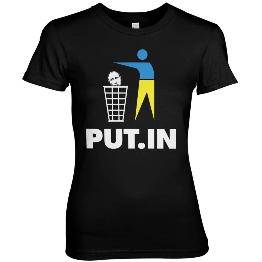 Kvinna Shirtstore | Put.In Trash Girly Tee Black