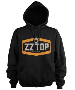 Mann Shirtstore | Zz Top - Texas Blues Hoodie Black