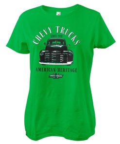 Kvinna Shirtstore | Chevy Trucks - American Heritage Girly Tee