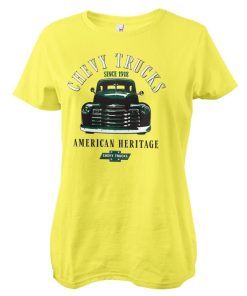 Kvinna Shirtstore | Chevy Trucks - American Heritage Girly Tee