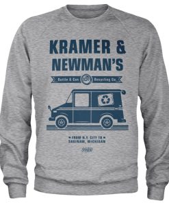 Mann Shirtstore | Kramer & Newman'S Recycling Co Sweatshirt Heathergrey