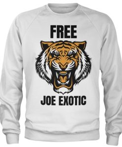 Mann Shirtstore | Free Joe Exotic Sweatshirt White