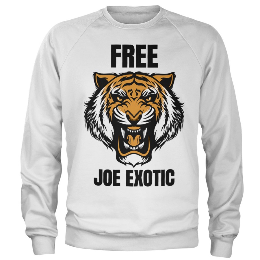 Mann Shirtstore | Free Joe Exotic Sweatshirt White