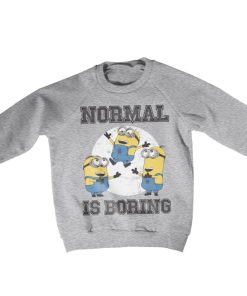 Barn Shirtstore | Minions - Normal Life Is Boring Kids Sweatshirt