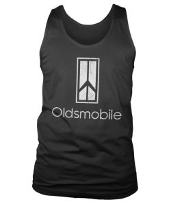 Mann Shirtstore | Oldsmobile Washed Logo Tank Top Black