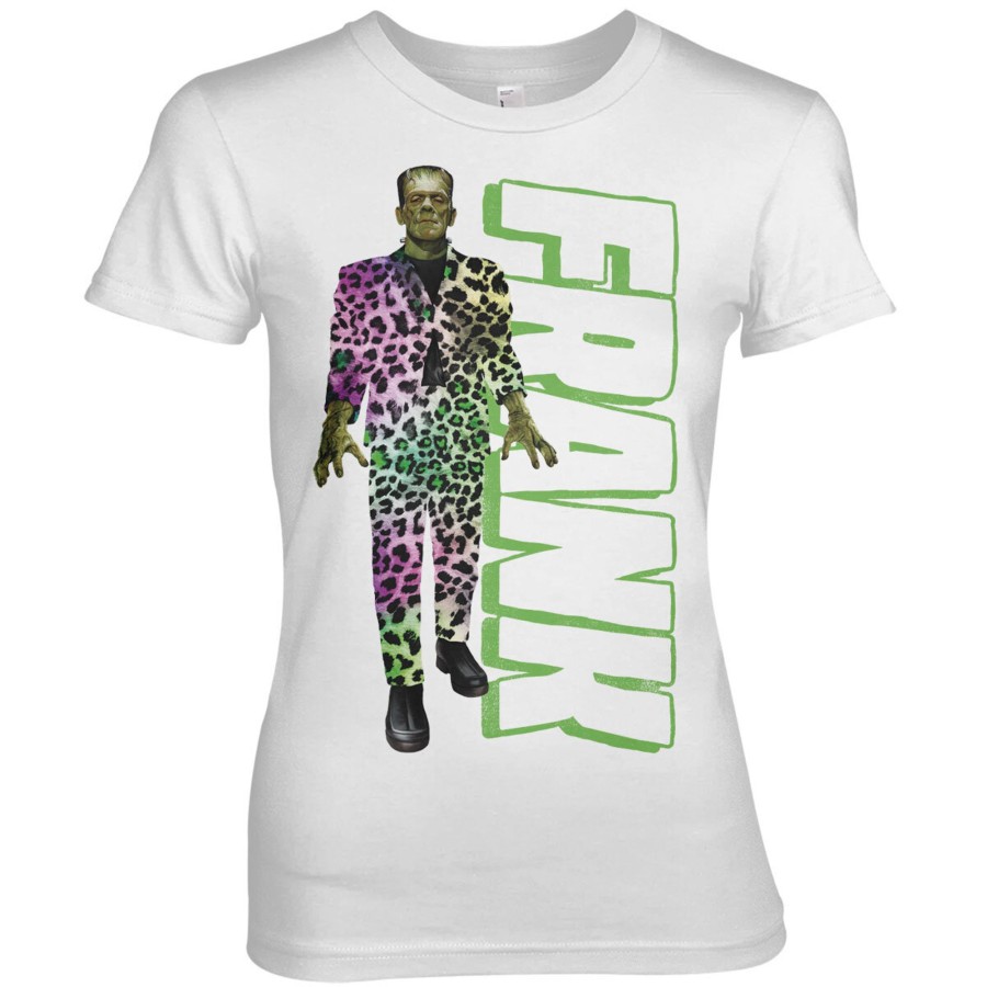 Kvinna Shirtstore | Fresh Frank In Suit Girly Tee White