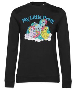 Kvinna Shirtstore | My Little Pony Washed Girly Sweatshirt Black