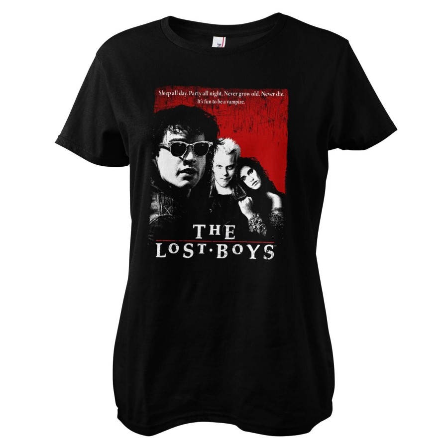 Kvinna Shirtstore | The Lost Boys Girly Tee Black