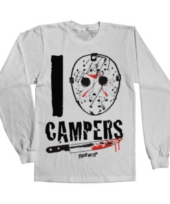 Mann Shirtstore | I Jason Campers Long Sleeve Tee White