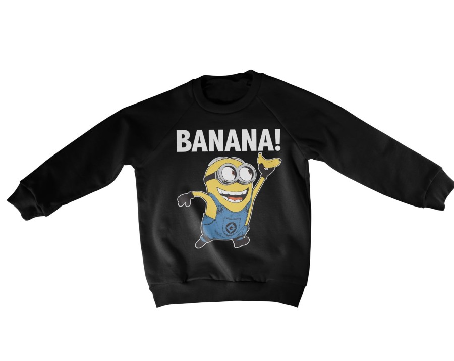 Barn Shirtstore | Minions - Banana! Kids Sweatshirt
