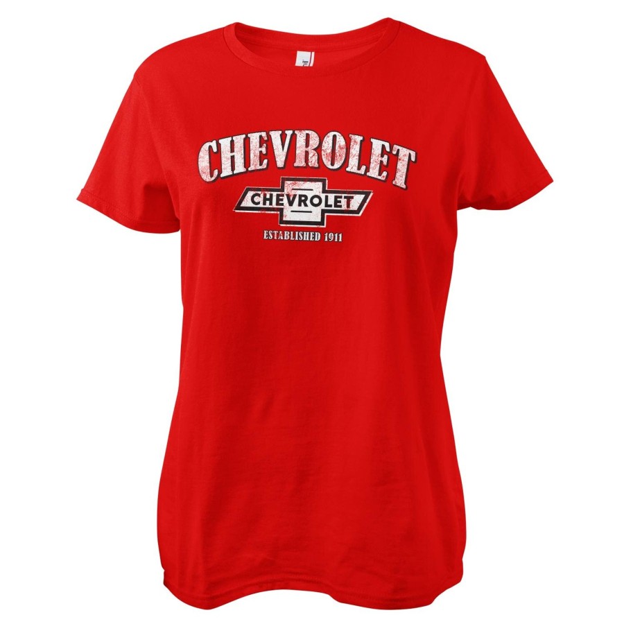 Kvinna Shirtstore | Chevrolet - Established 1911 Girly Tee