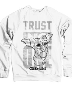 Mann Shirtstore | Gremlins - Trust No One Sweatshirt White
