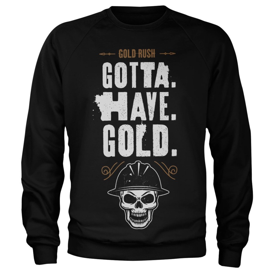 Mann Shirtstore | Gold Rush - Gotta Have Gold Sweatshirt Black