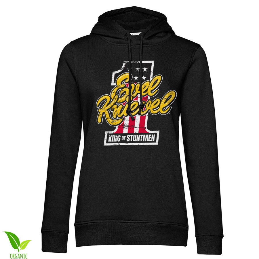 Kvinna Shirtstore | King Of Stuntmen Girls Hoodie Black