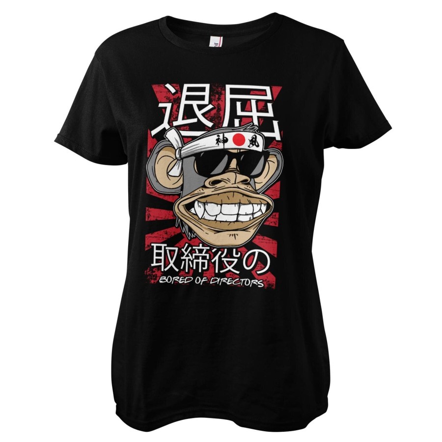 Kvinna Shirtstore | Bored Of Directors - Japan Girly Tee Black