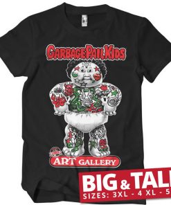 Mann Shirtstore | Art Gallery Big & Tall T-Shirt Black