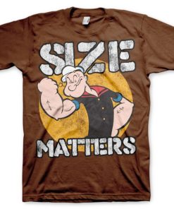 Mann Shirtstore | Popeye - Size Matters T-Shirt