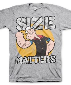 Mann Shirtstore | Popeye - Size Matters T-Shirt