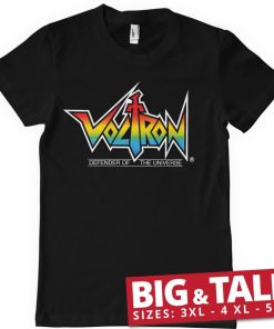 Mann Shirtstore | Voltron Logo Big & Tall T-Shirt Black