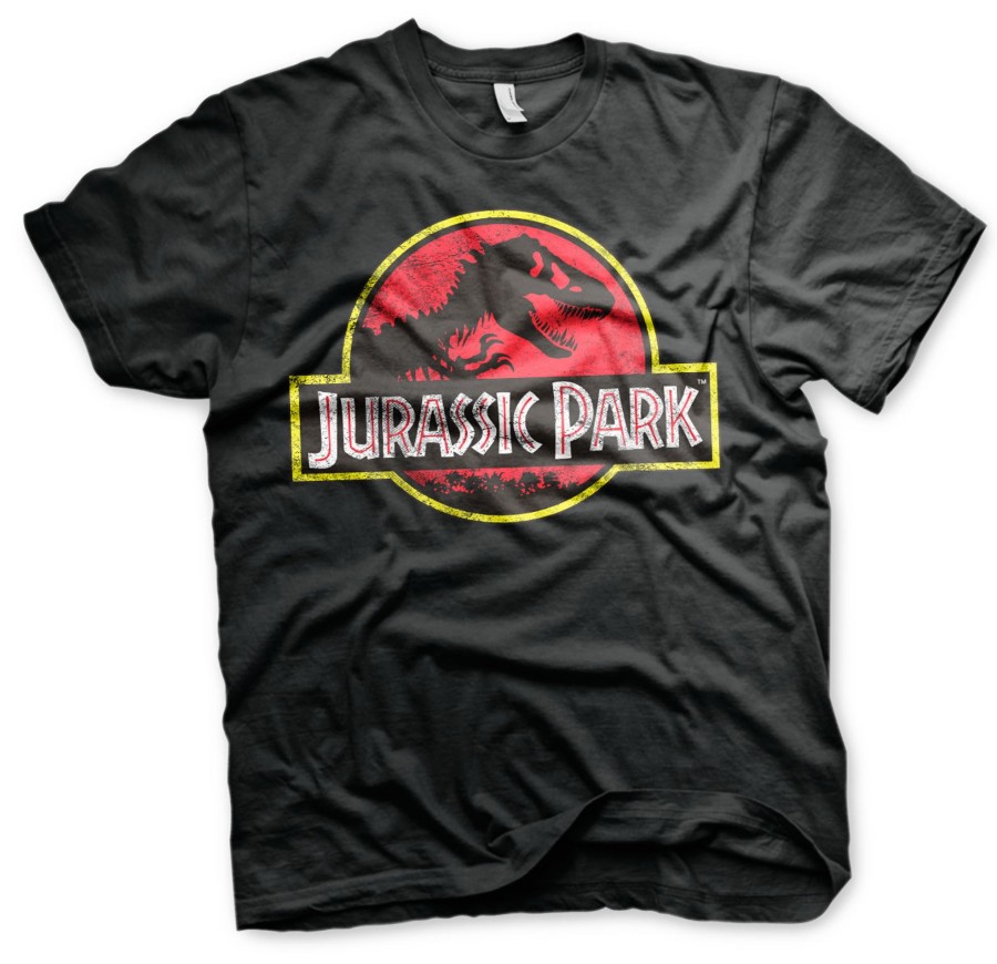Mann Shirtstore | Jurassic Park Distressed Logo T-Shirt