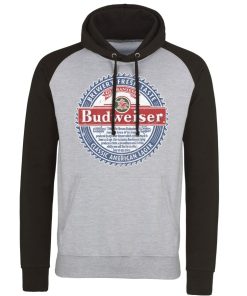 Mann Shirtstore | Budweiser American Lager Baseball Hoodie