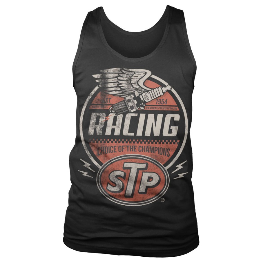 Mann Shirtstore | Stp Vintage Racing Tank Top Black