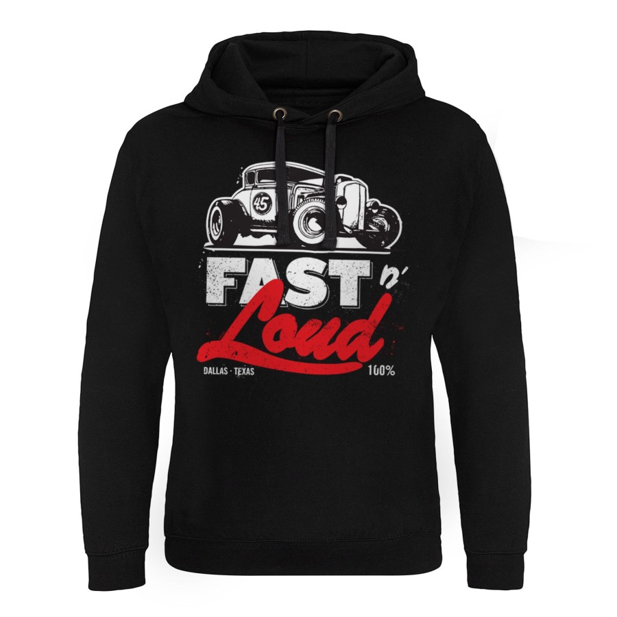 Mann Shirtstore | Fast N' Loud Hot Rod Epic Hoodie Black