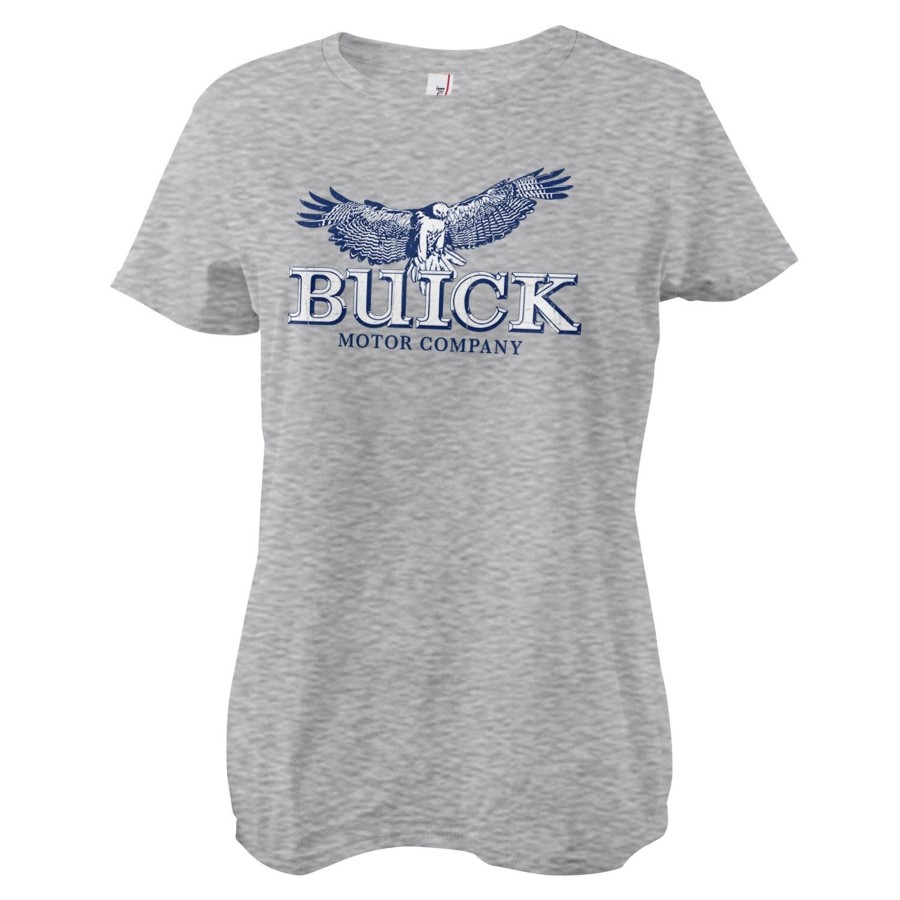 Kvinna Shirtstore | Buick Hawk Logo Girly Tee