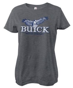 Kvinna Shirtstore | Buick Hawk Logo Girly Tee