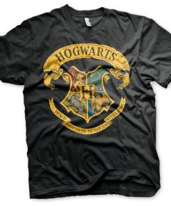 Mann Shirtstore | Harry Potter - Hogwarts Crest T-Shirt