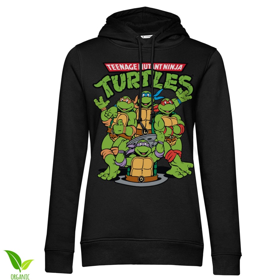 Kvinna Shirtstore | Teenage Mutant Ninja Turtles Group Girls Hoodie