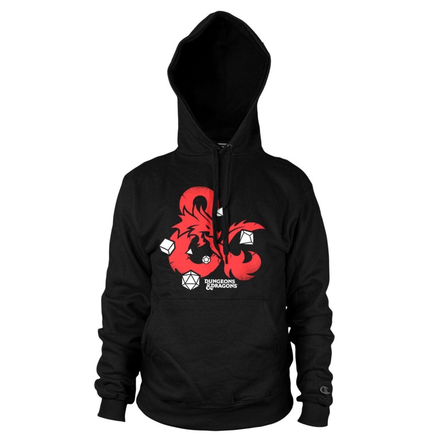Mann Shirtstore | D&D - Dices Hoodie Black