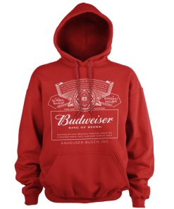 Mann Shirtstore | Budweiser White Logo Hoodie