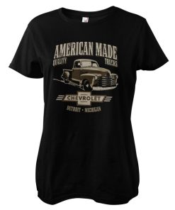 Kvinna Shirtstore | American Made Quality Trucks Girly Tee Black