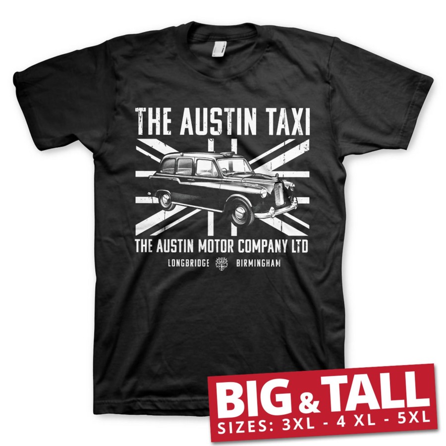 Mann Shirtstore | The Austin Taxi Big & Tall T-Shirt Black