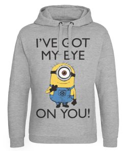 Mann Shirtstore | Minions - I Got My Eye On You Epic Hoodie Heather-Grey