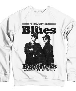 Mann Shirtstore | Blues Brothers - Chicago 1980 Sweatshirt White
