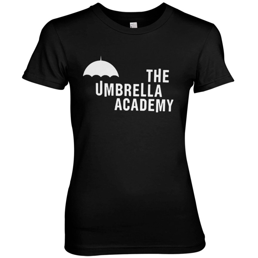 Kvinna Shirtstore | The Umbrella Academy Girly Tee Black