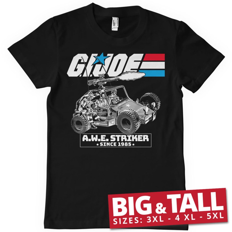 Mann Shirtstore | A.W.E. Striker Big & Tall T-Shirt Black