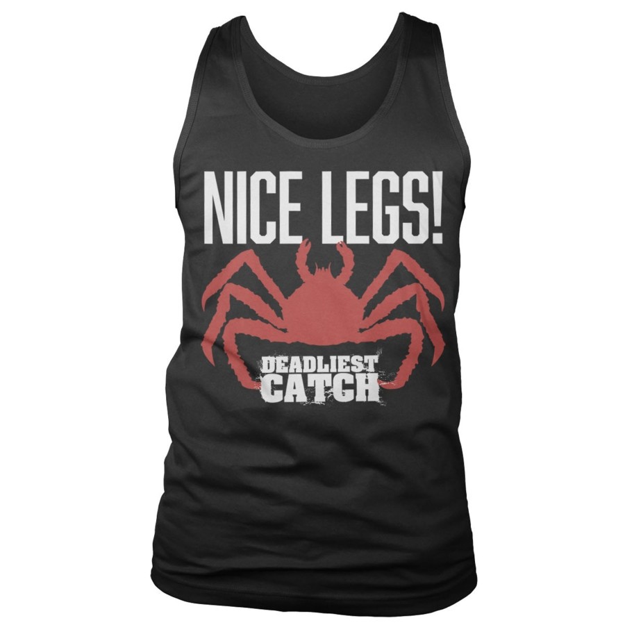 Mann Shirtstore | Deadliest Catch - Nice Legs! Tank Top Black
