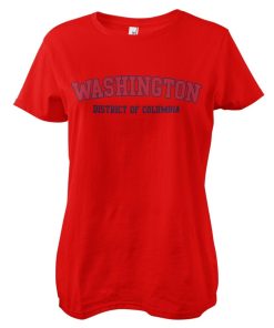 Kvinna Shirtstore | Washington - District Of Columbia Girly Tee