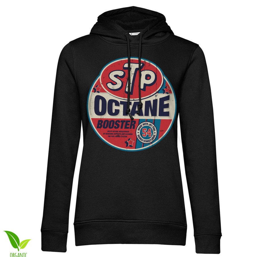 Kvinna Shirtstore | Stp Octane Booster Girls Hoodie Black