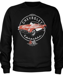 Mann Shirtstore | Corvette C1 Retro Sweatshirt Black