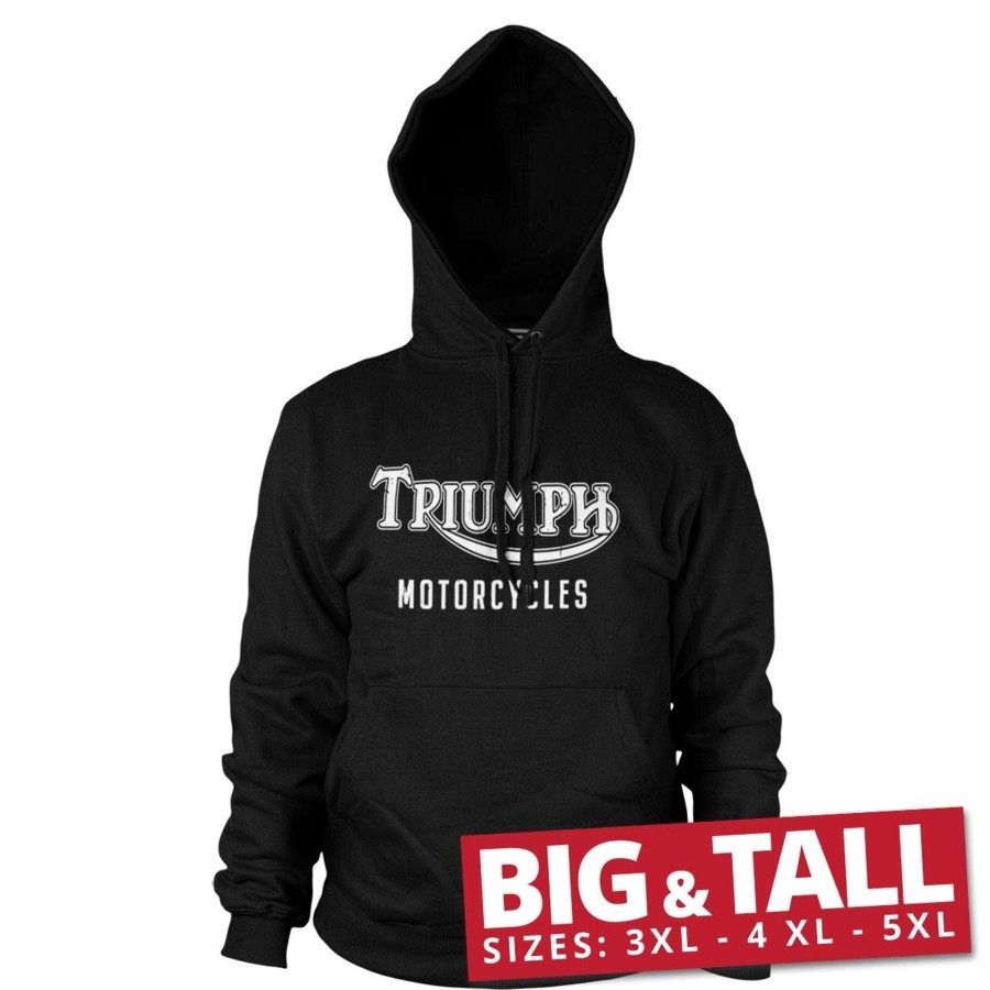 Mann Shirtstore | Triumph Motorcycles Big & Tall Hoodie Black