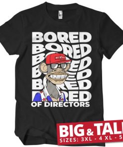 Mann Shirtstore | Bored Big & Tall T-Shirt Black
