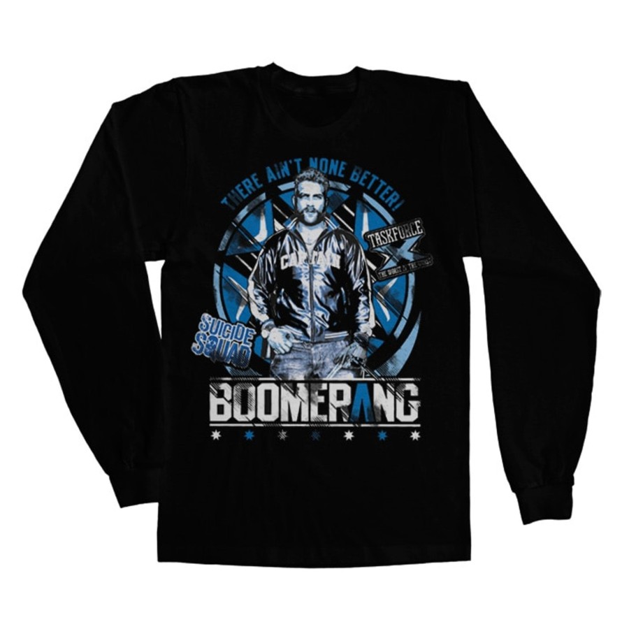 Mann Shirtstore | Boomerang Long Sleeve Tee Black
