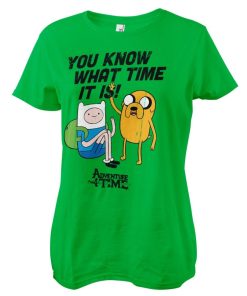 Kvinna Shirtstore | It'S Adventure Time Girly Tee